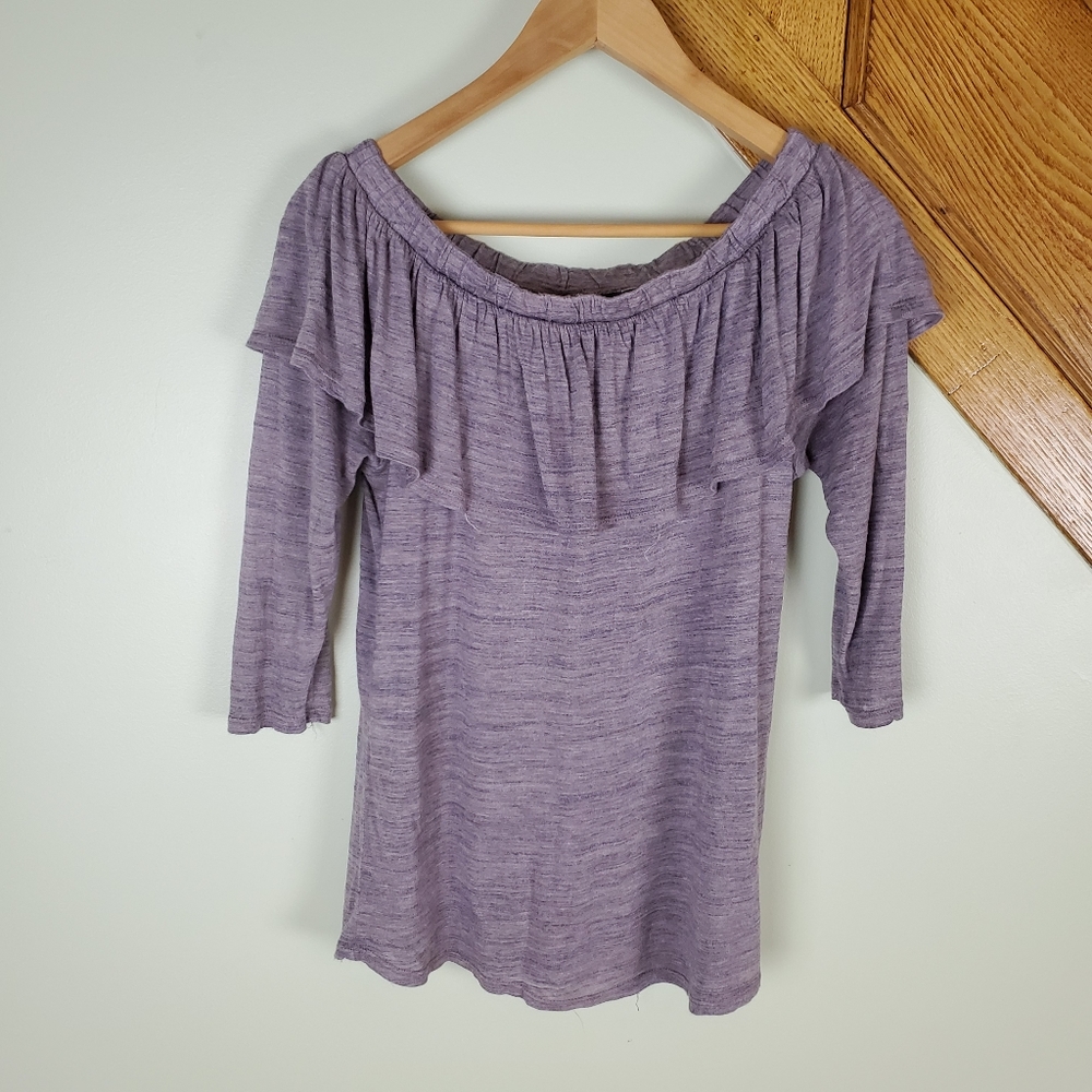 Anthropologie Dolan Left Coast off-the-shoulder top Summer Top